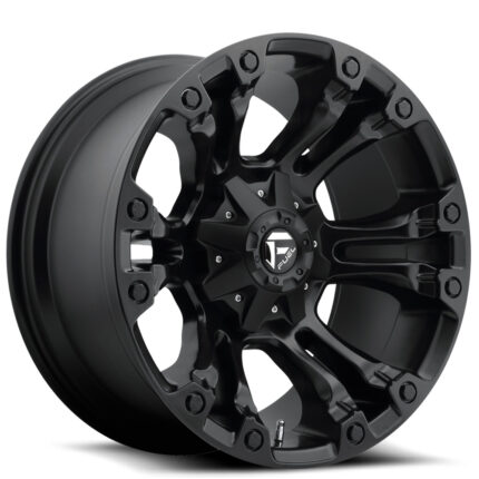 17" Fuel Wheels D560 Vapor Matte Black Off-Road Rims