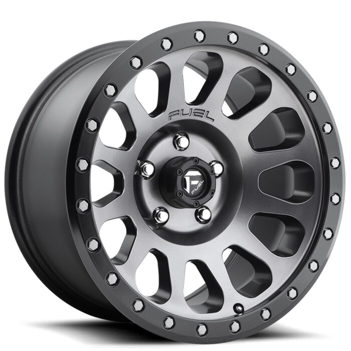 17" Fuel Wheels D601 Vector Grey Off-Road Rims