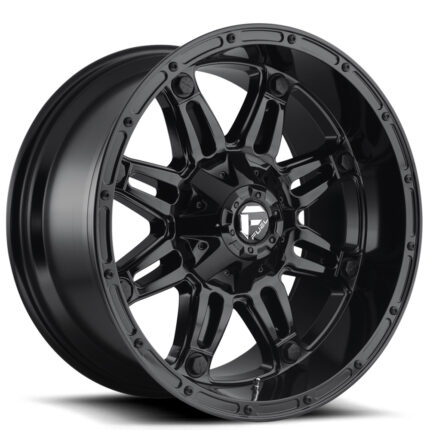 17" Fuel Wheels D625 Hostage Gloss Black Off-Road Rims