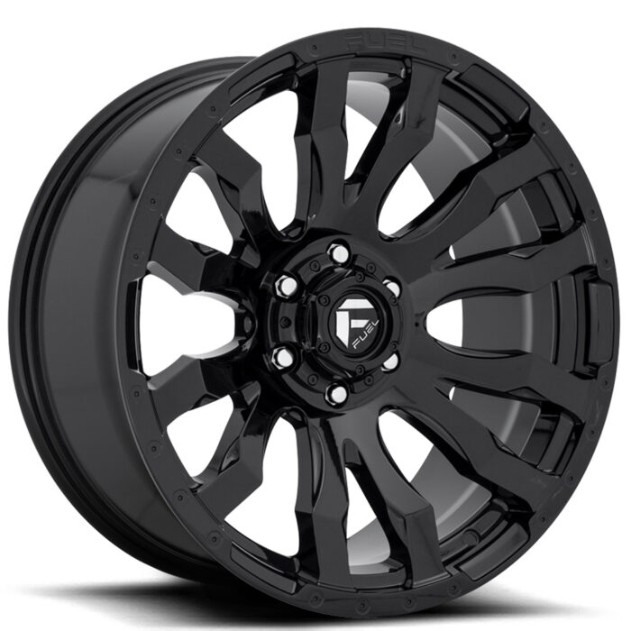 17" Fuel Wheels D675 Blitz Gloss Black Off-Road Rims