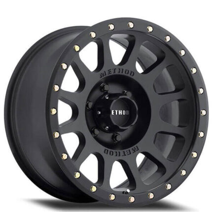 17" Method Wheels 305 NV Matte Black Off-Road Rims