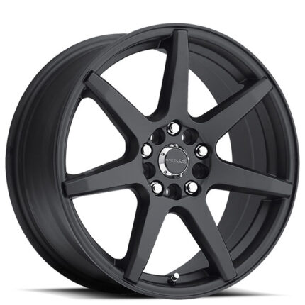 17" Raceline Wheels 131B Evo Satin Black Rims