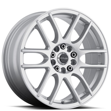 17" Raceline Wheels 141S Mystique Silver Rims