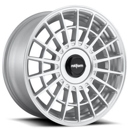 17" Rotiform Wheels R143 LAS-R Gloss Silver Rims