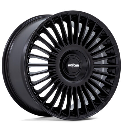 17" Rotiform Wheels RC202 GRZ Matte Black Rims