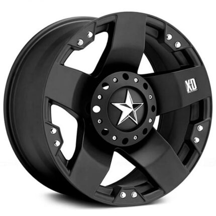 17" XD Wheels XD775 Rockstar Matte Black Off-Road Rims