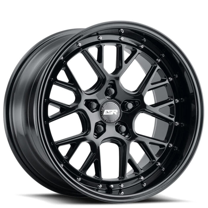 18" ESR Wheels CS11 Gloss Black JDM Style Rims