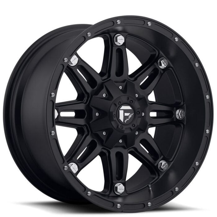 18" Fuel Wheels D531 Hostage Matte Black Off-Road Rims