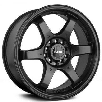 18" NS Wheels Tuner NS1507 Black Rims