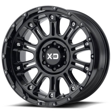 18" XD Wheels XD829 Hoss 2 Gloss Black Off-Road Rims