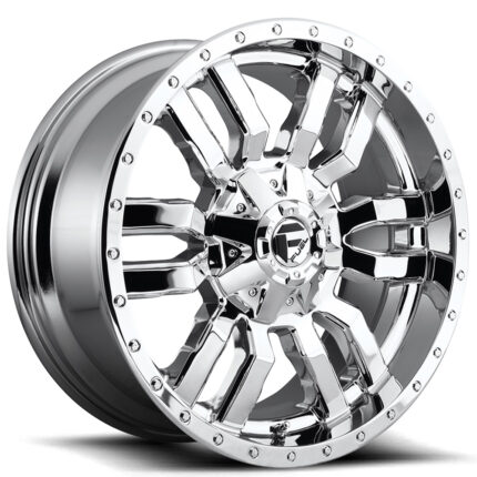 20" Fuel Wheels D631 Sledge Chrome Off-Road Rims
