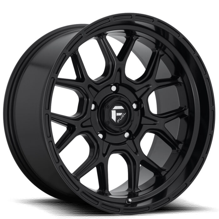 20" Fuel Wheels D670 Tech Matte Black Off-Road Rims