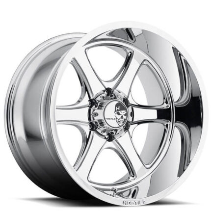 20" Hostile Wheels H105 Exile Chrome Off-Road Rims