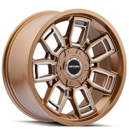 20" Mayhem Wheels 8118 Ordinance Matte Bronze Milled Off-Road Rims