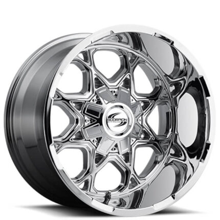 20" Scorpion Wheels SC-10 Chrome Off-Road Rims