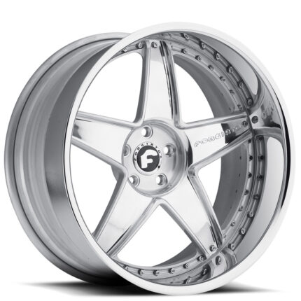 20" Staggered Forgiato Wheels Classico Chrome Forged Rims