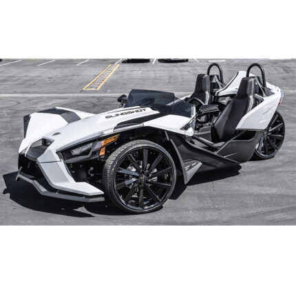 20" Staggered Koko Kuture Wheels Kapan Gloss Black Polaris Slingshot / 3-Wheeler Rims