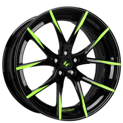 20" Staggered Lexani Forged Wheels LF-Sport LZ-102 Custom Finish Forged Rims