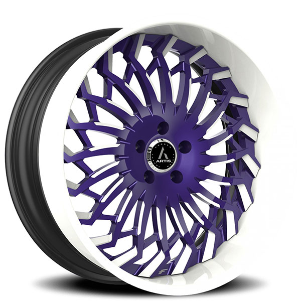 22/24" Staggered Artis Forged Wheels Spartacus 2 Custom Color Polaris Slingshot / 3-Wheeler Rims