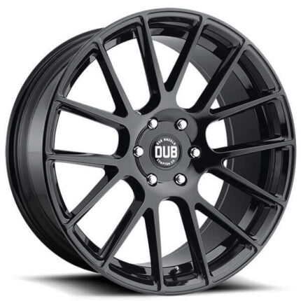 22" Dub Wheels Luxe S205 Gloss Black Rims