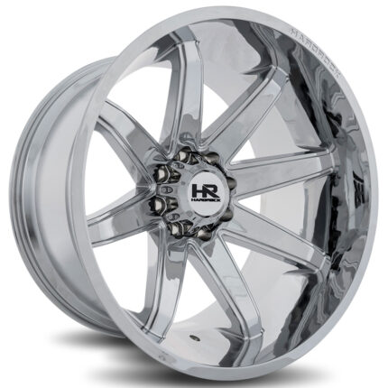 22" Hardrock Wheels H502 Pain Killer Xposed Chrome Off-Road Rims