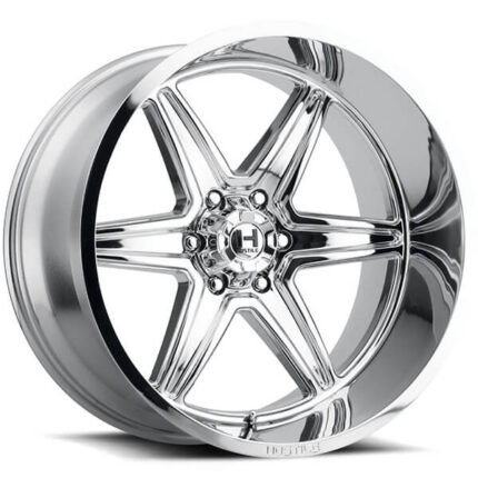 22" Hostile Wheels H117 Venom Chrome Off-Road Rims