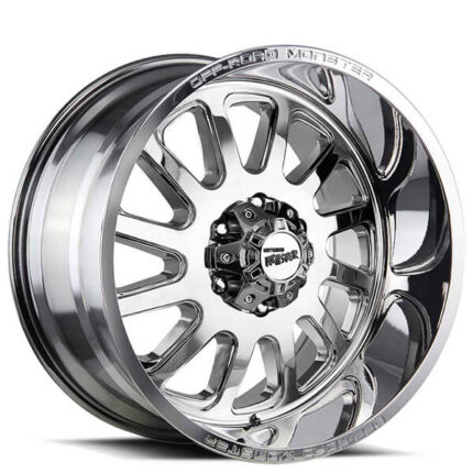 22" Off Road Monster Wheels M17 Chrome Rims