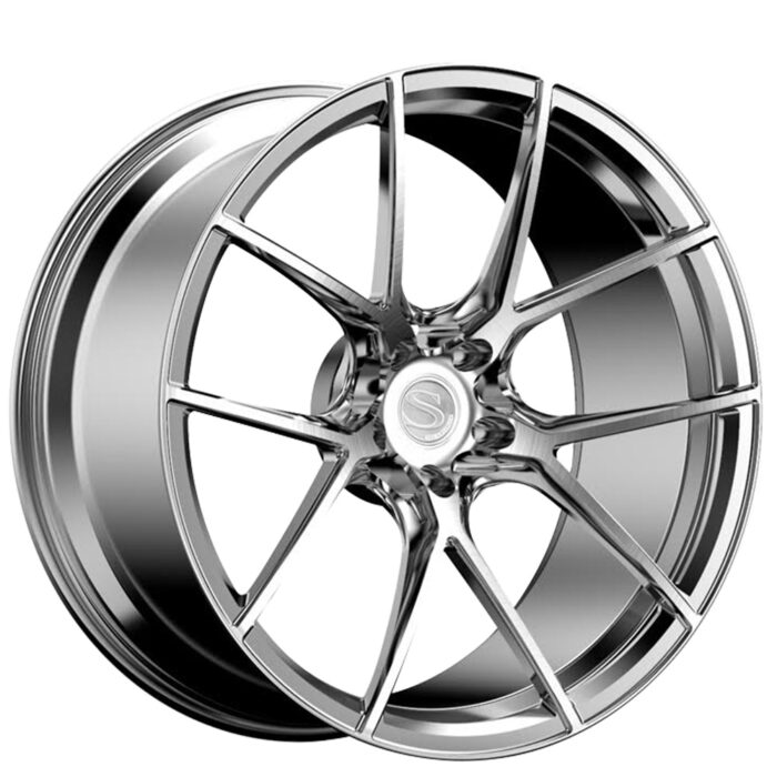 22x9/10.5" Savini Forged ACM2 High Polished Monoblock Forged Wheels (Blank, Custom Offset)