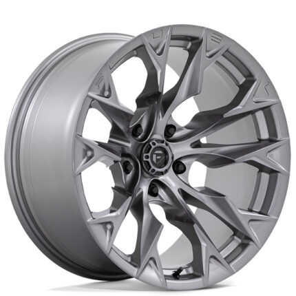 24" Fuel Wheels D806 Flame 5 Platinum Off-Road Rims