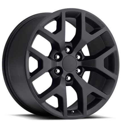 24" GMC Sierra Wheels 288 Matte Black OEM Replica Rims