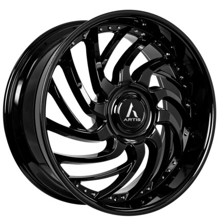 26" Artis Wheels Vantage-XL Gloss Black Rims