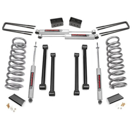 3" Rough Country Suspension Lift Kit (Dodge RAM 1500 4WD 1994-1999)