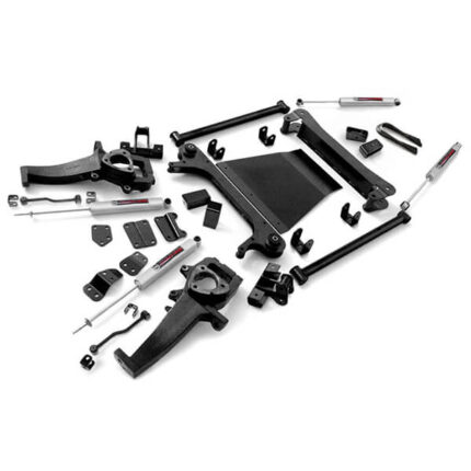 4" Rough Country Suspension Lift Kit (Dodge RAM 1500 4WD 2002-2005)