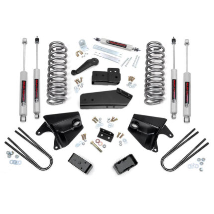 4" Rough Country Suspension Lift Kit (Ford Bronco 1980-1996)