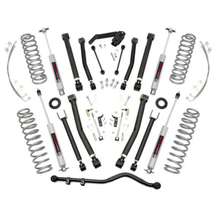 4" Rough Country Suspension Lift Kit | X-Series (Jeep Wrangler JK 2WD/4WD 2007-2017)