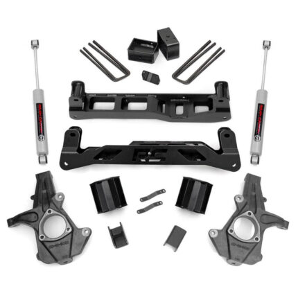 5" Rough Country Suspension Lift Kit (Chevy/GMC 1500 2WD 2014-2018)