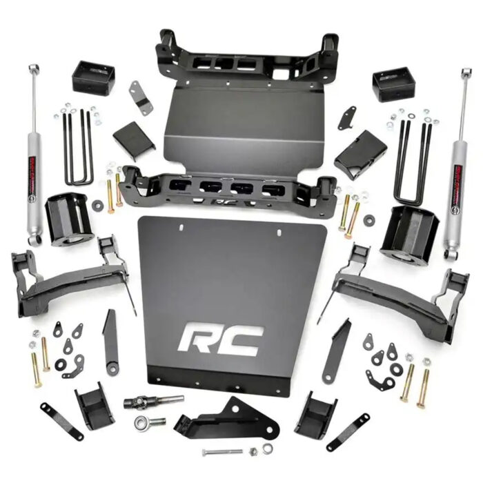 5" Rough Country Suspension Lift Kit (Chevy/GMC 1500 4WD 2014-2018)