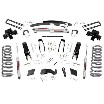 5" Rough Country Suspension Lift Kit (Dodge RAM 2500 4WD 1994-1999)