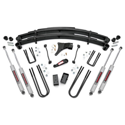 6" Rough Country Suspension Lift Kit | Front Lifted Leaf Springs (Ford Super Duty 4WD 1999-1999)