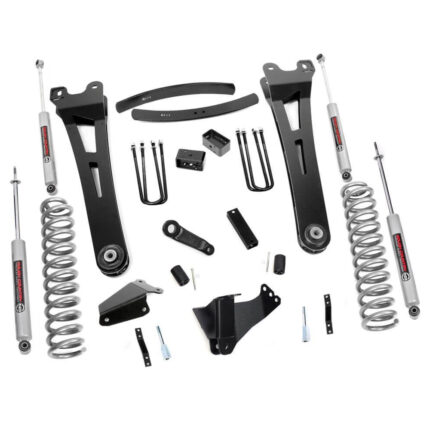 6" Rough Country Suspension Lift Kit | Radius Arm (Ford Super Duty 4WD 2005-2007)