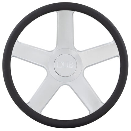 DUB Custom Steering Wheel Baller Brushed with Polished