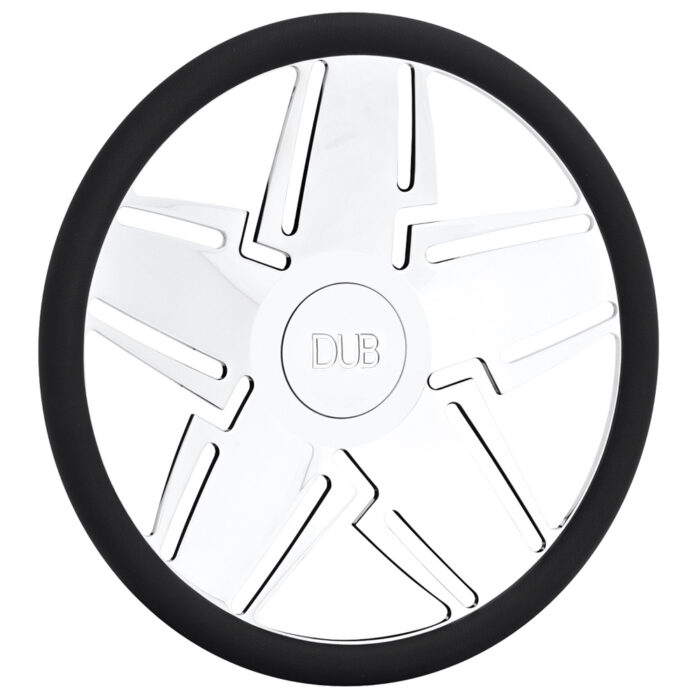 DUB Custom Steering Wheel Maze Polished