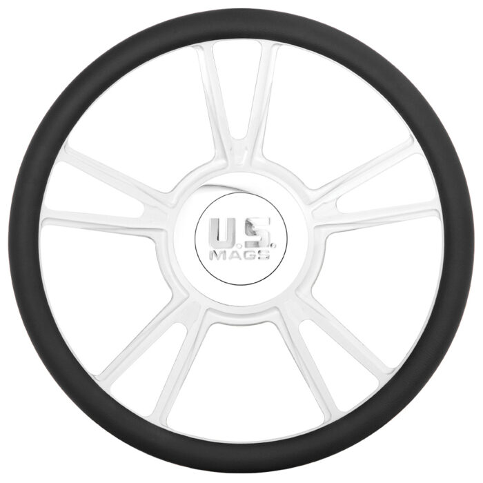 U.S. Mags Custom Steering Wheel Bastille Polished