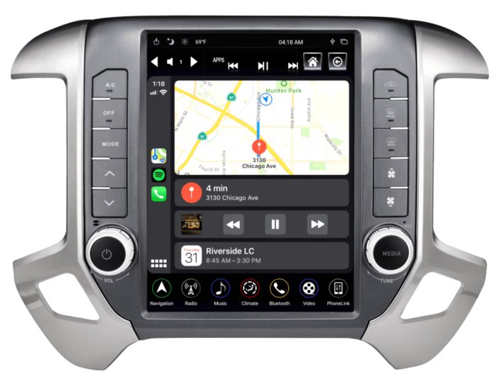 2014-2018 Chevy Silverado/GMC Sierra Generation 4 T-Style Radio (Discontinued)