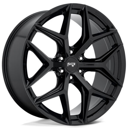 22" Niche Wheels M231 Vice Gloss Black 6-Lug Rims