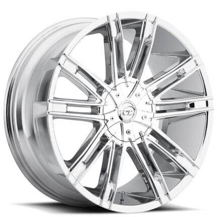 22" VCT Wheels V28 Chrome Rims