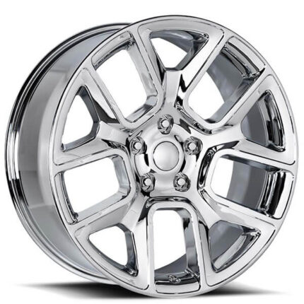 24" Dodge Ram 1500 Wheels FR 76 Chrome OEM Replica Rims