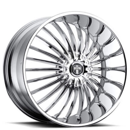 24" Dub Wheels Suave S140 Chrome Rims