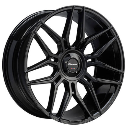 24" Giovanna Wheels Bogota with Big Cap Gloss Black Rims